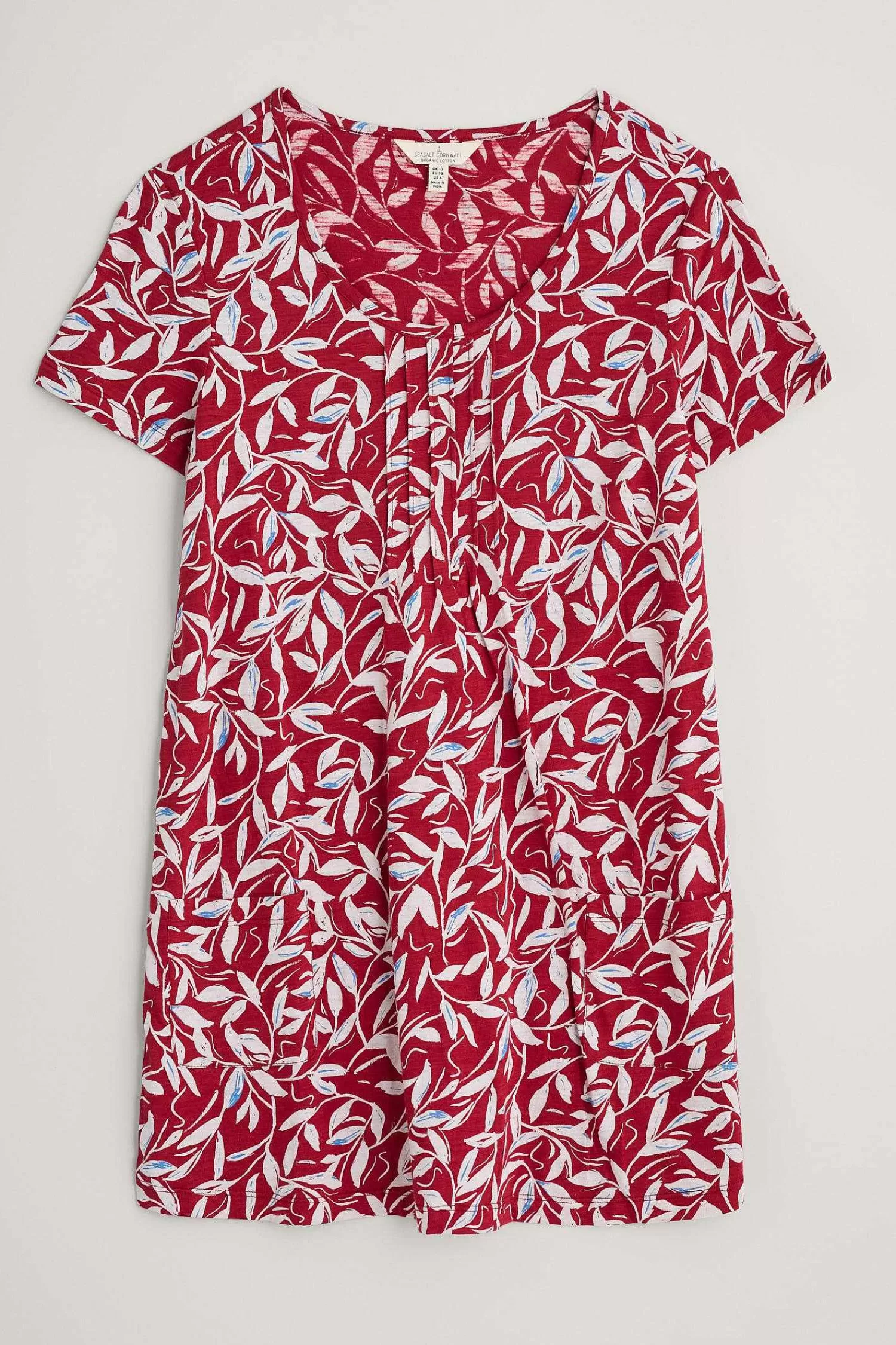 Women Seasalt Cornwall Busy Lizzy Short Sleeve Tunic