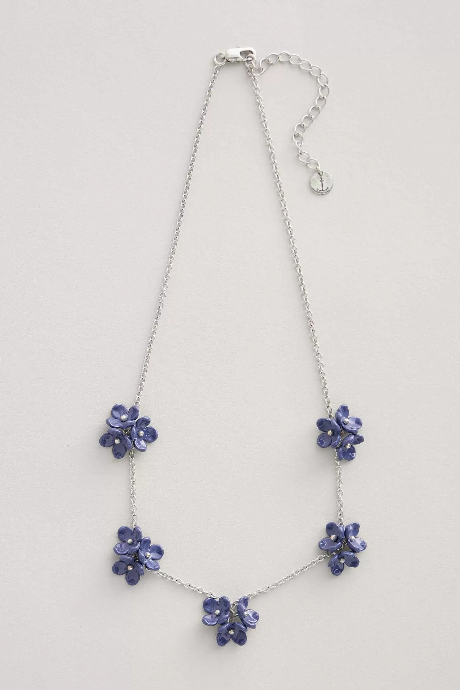 Women Seasalt Cornwall Corsage Flower Chain Necklace