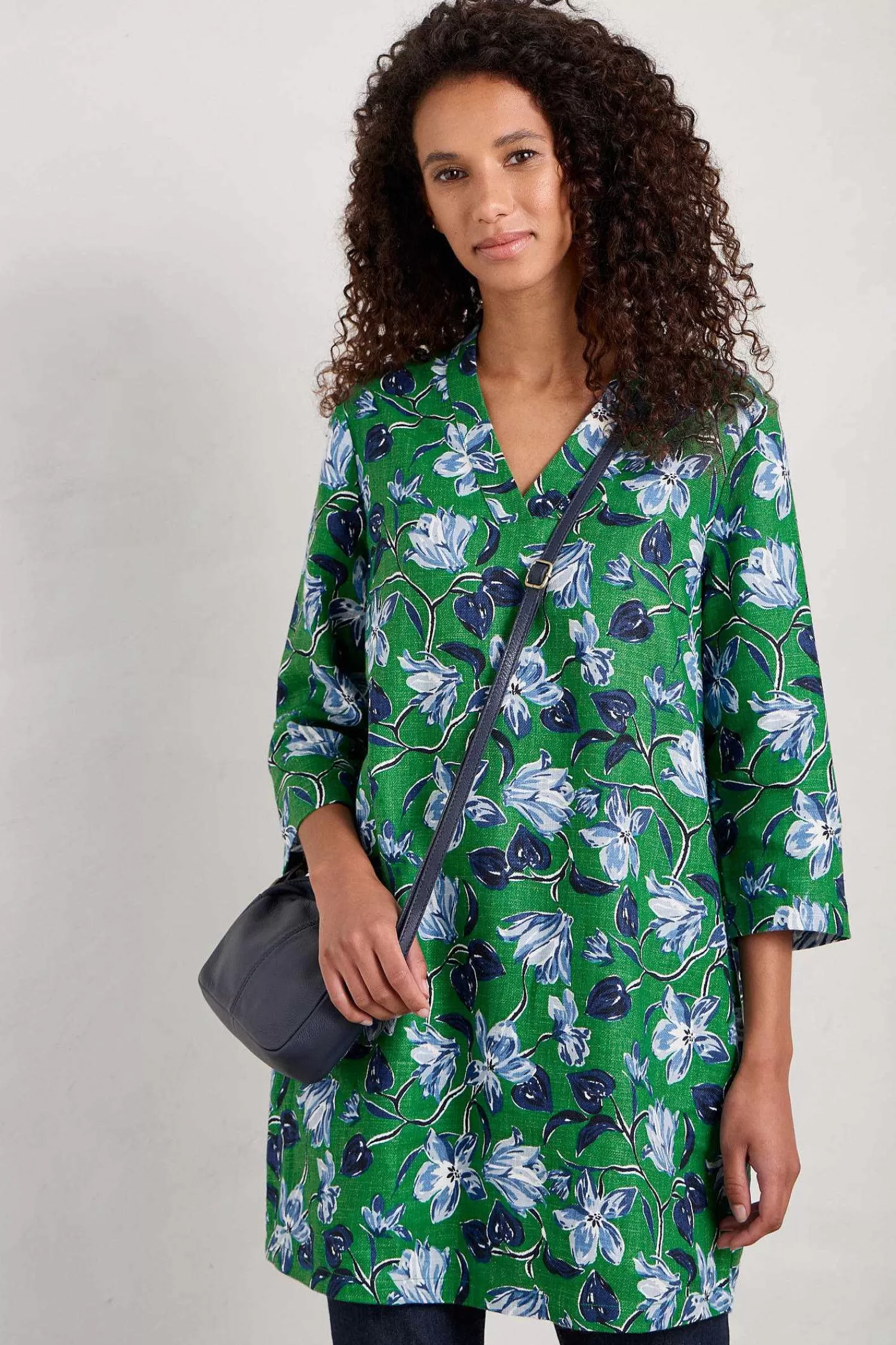 Women Seasalt Cornwall Curves Flow Ramie Tunic