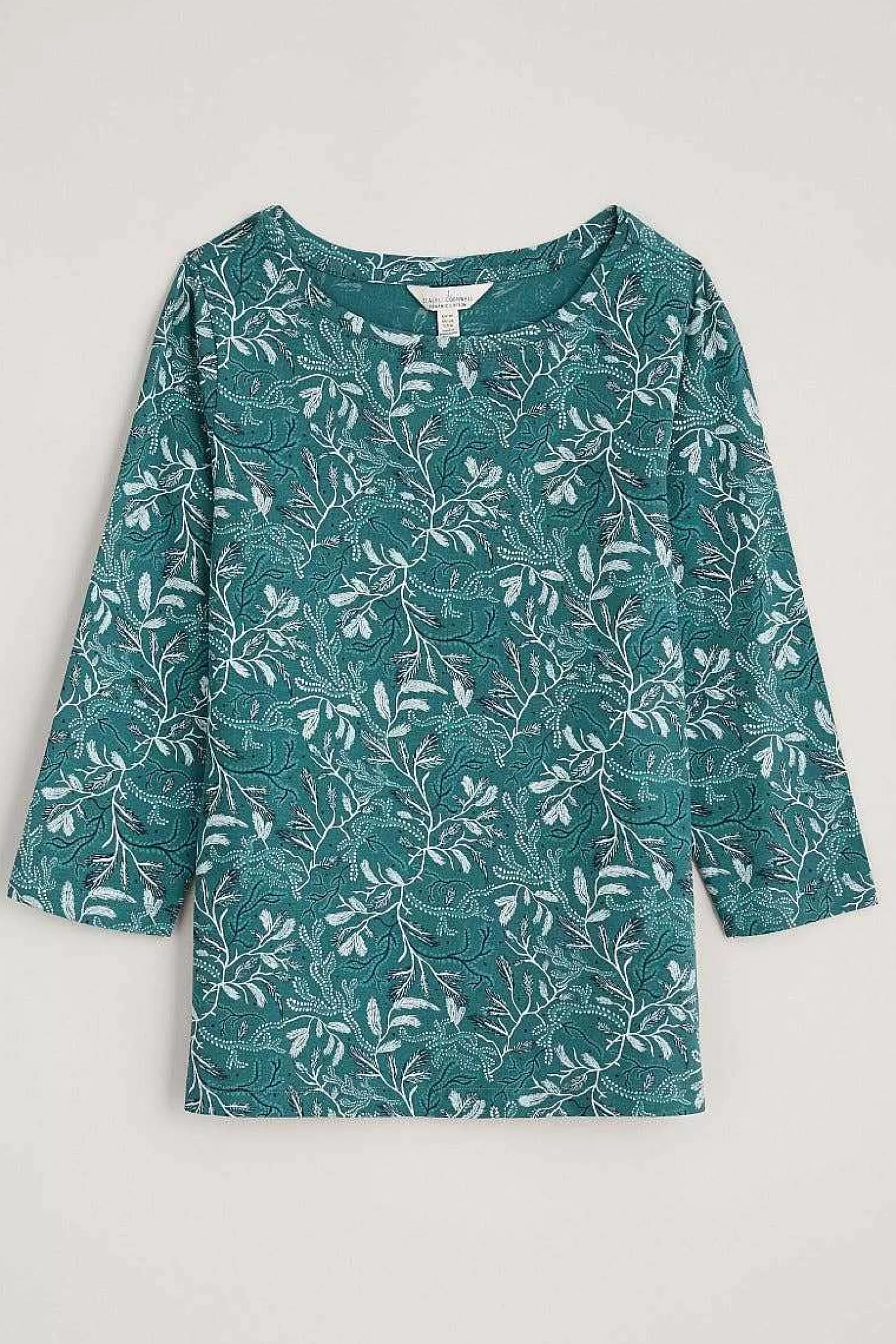 Women Seasalt Cornwall Easel 3/4 Sleeve Top