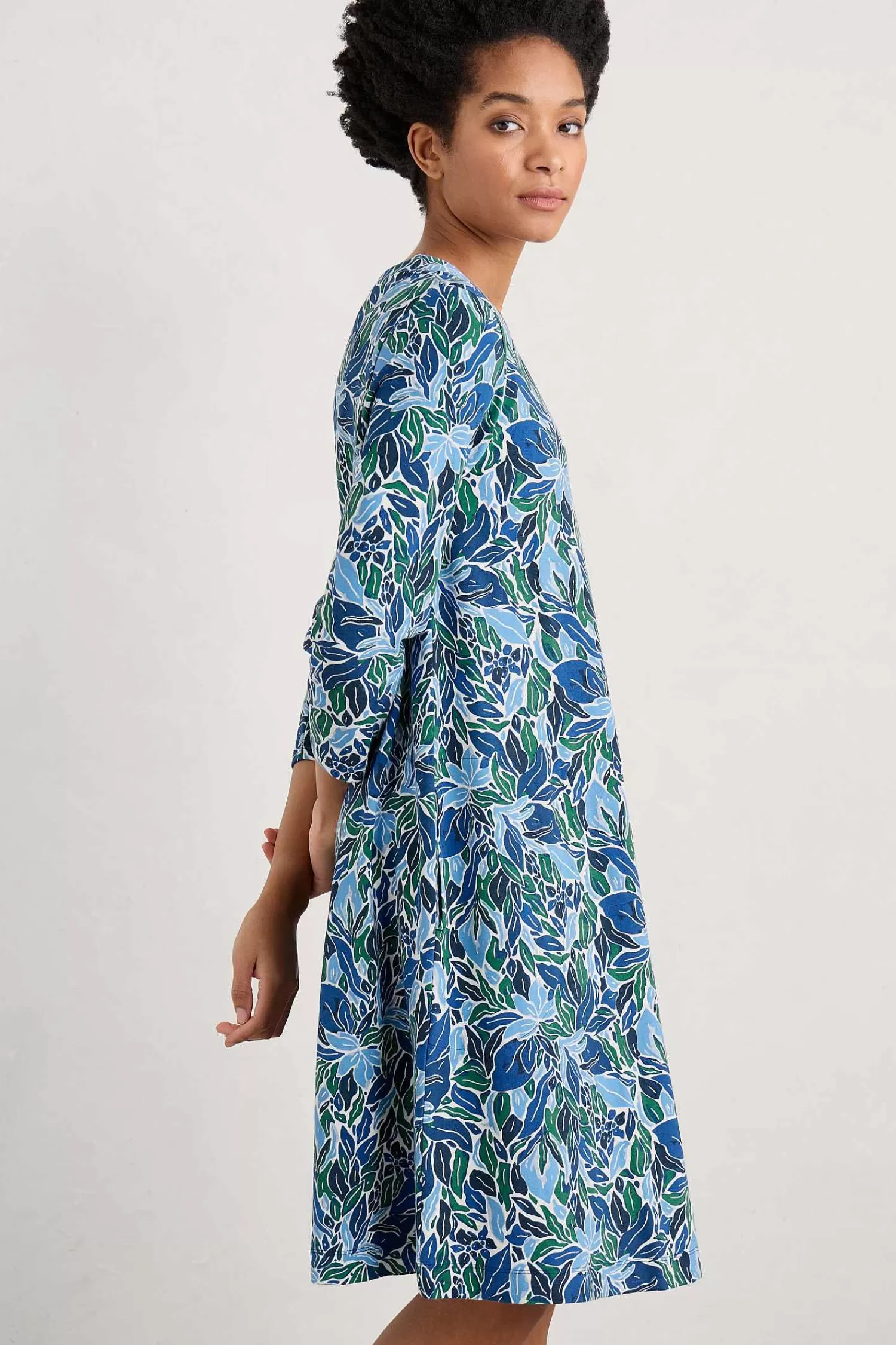 Women Seasalt Cornwall Ebb Flow Jersey Dress