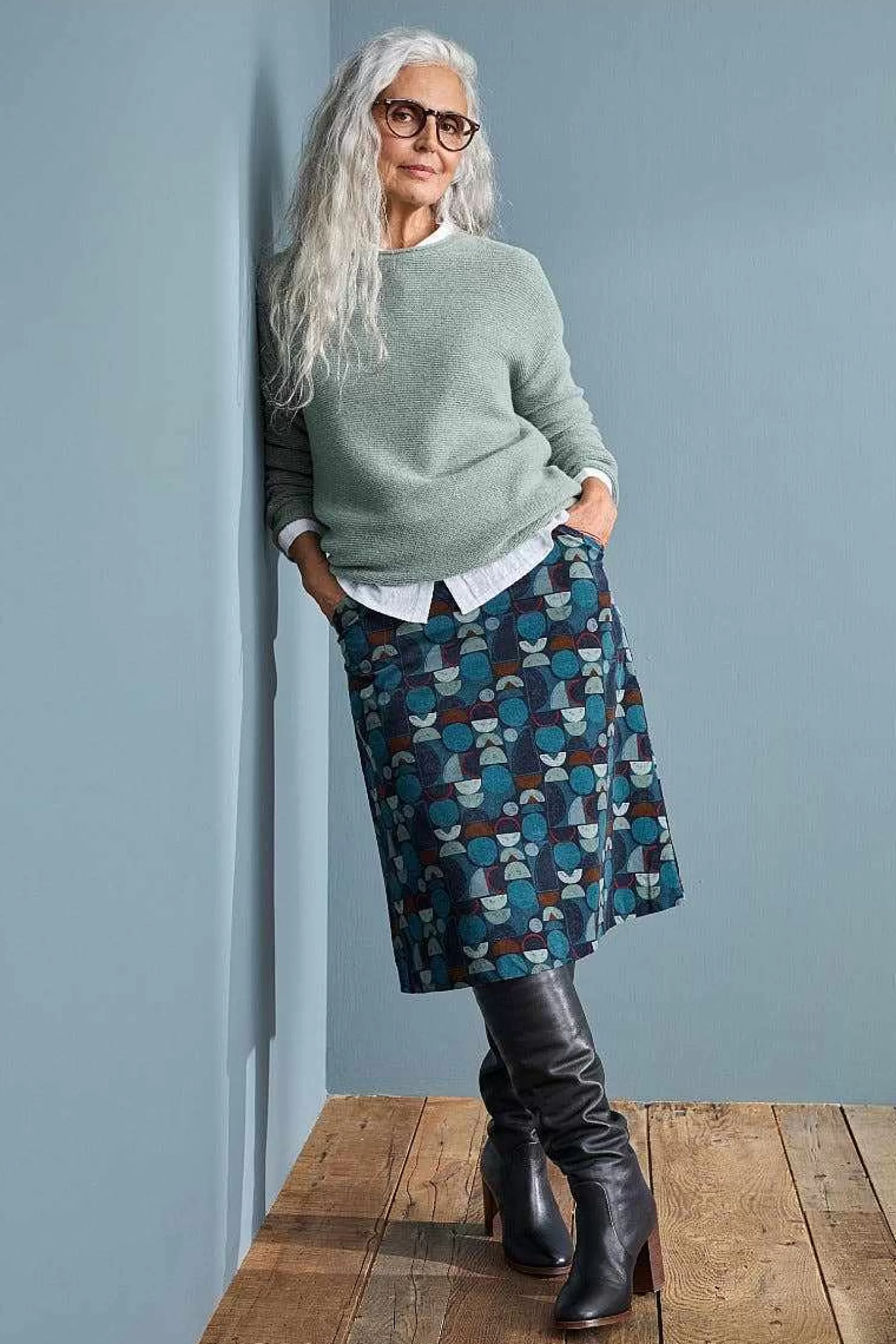 Women Seasalt Cornwall Forest View Skirt