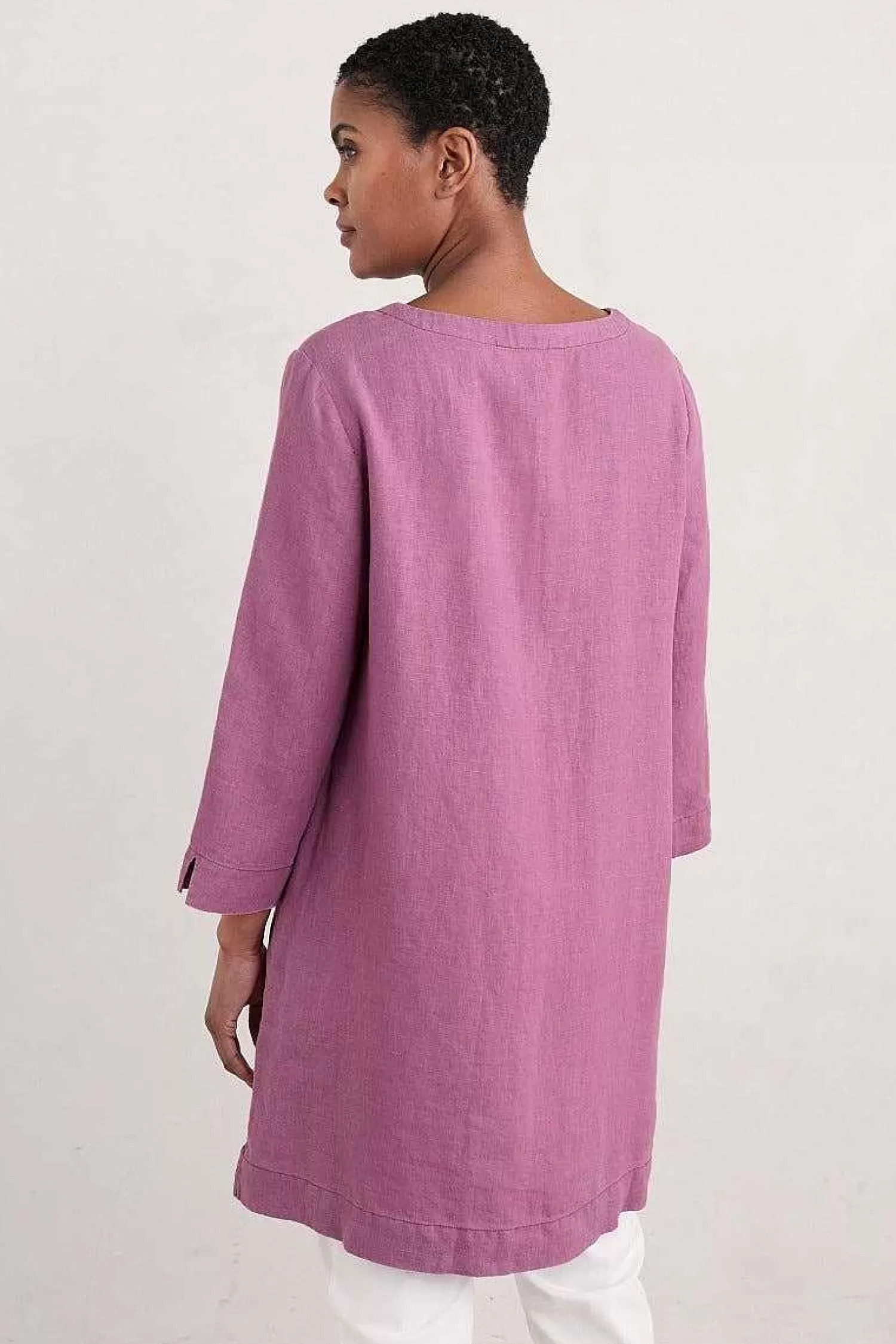 Women Seasalt Cornwall Golitha Falls Linen Tunic