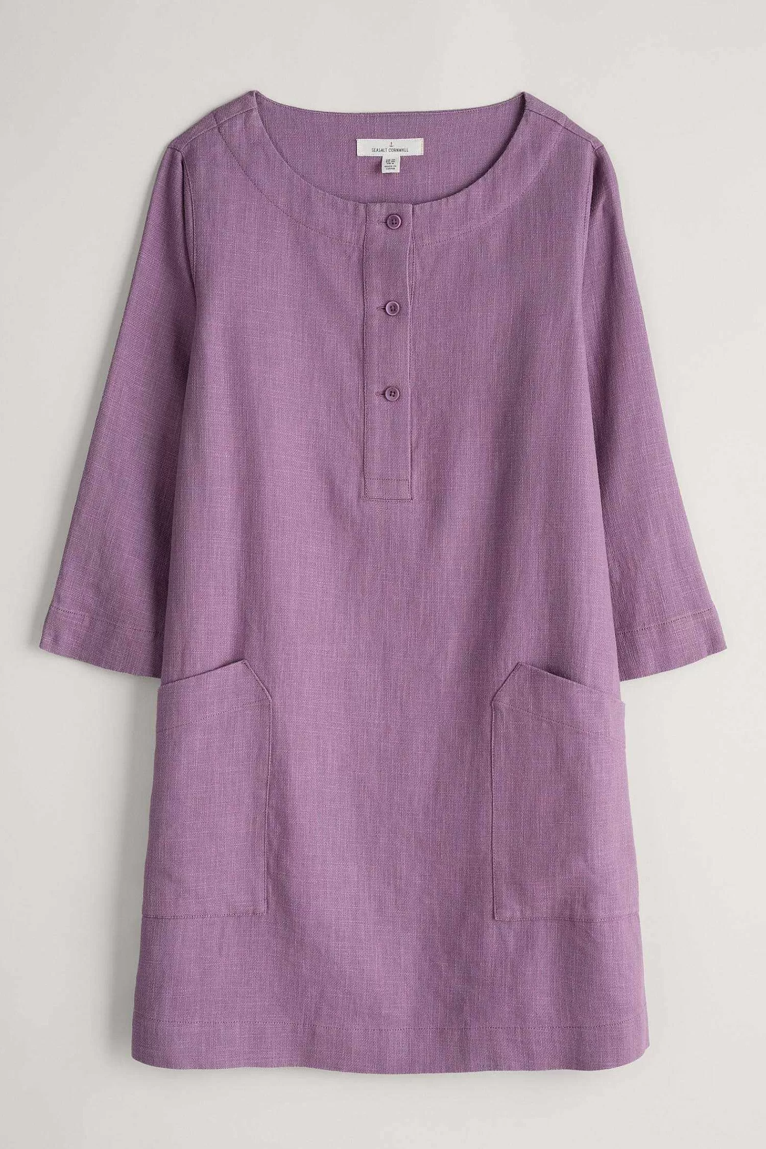 Women Seasalt Cornwall Lighthouse Rock 3/4 Sleeve Tunic