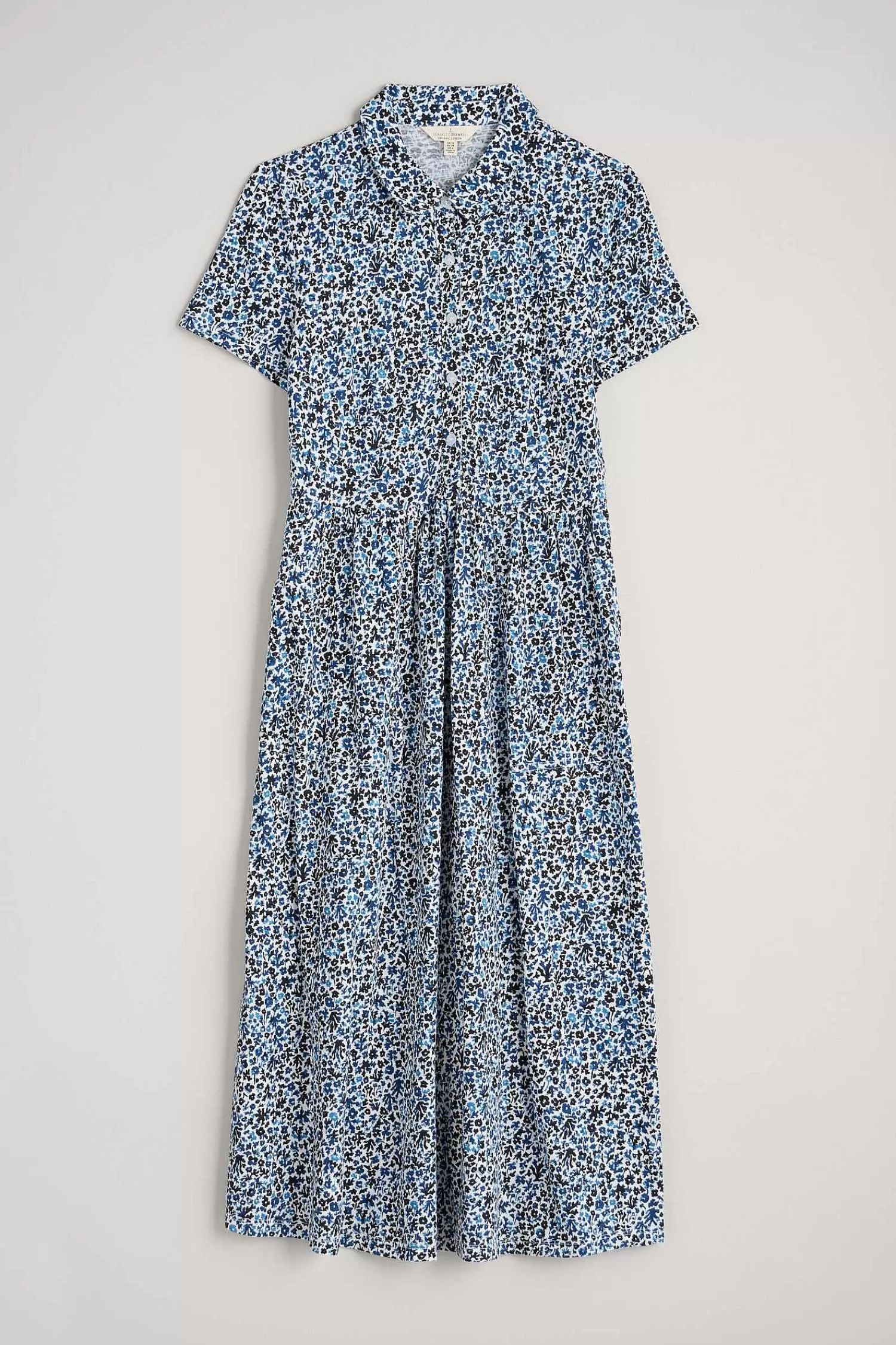 Women Seasalt Cornwall Mainland Jersey Midi Dress