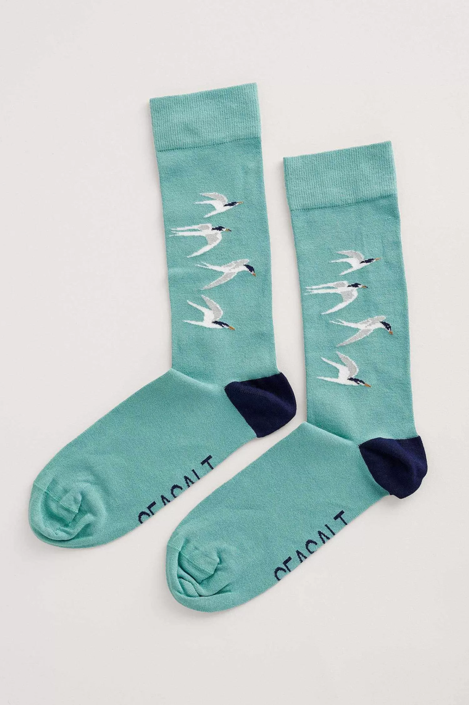 Men Seasalt Cornwall Men'S Arty Organic Cotton Socks