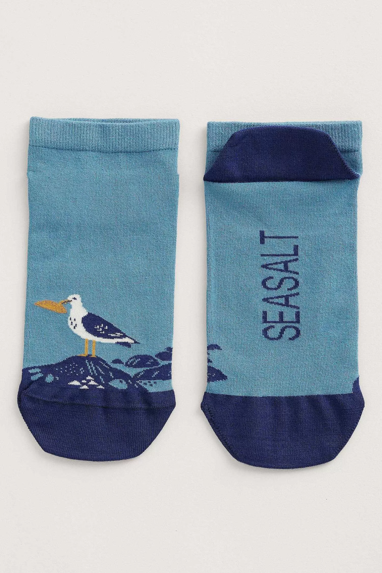 Men Seasalt Cornwall Men'S Arty Trainer Socks