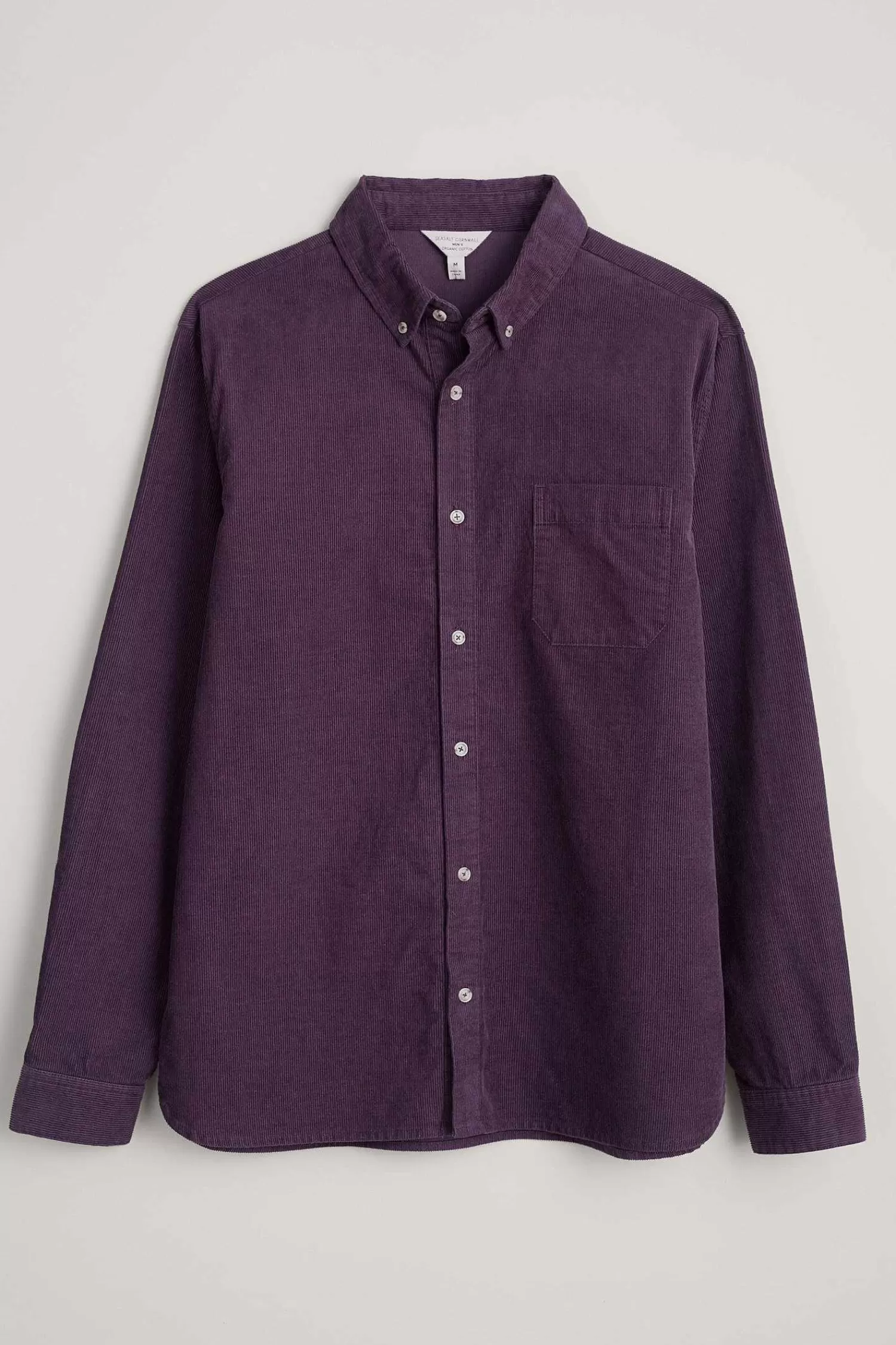 Men Seasalt Cornwall Men'S Cannis Cord Shirt
