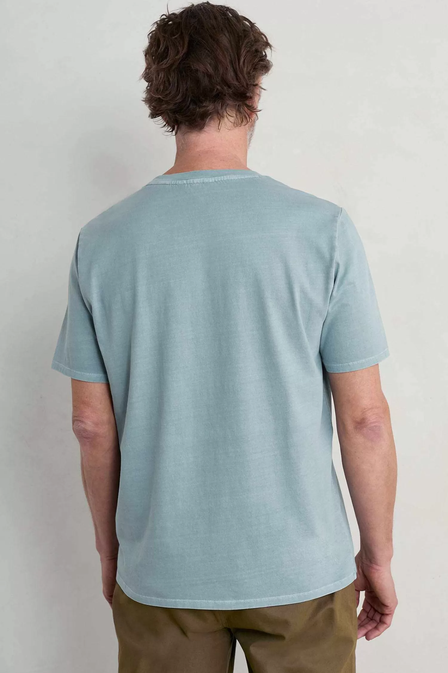 Men Seasalt Cornwall Men'S Carreck Pigment-Dyed T-Shirt