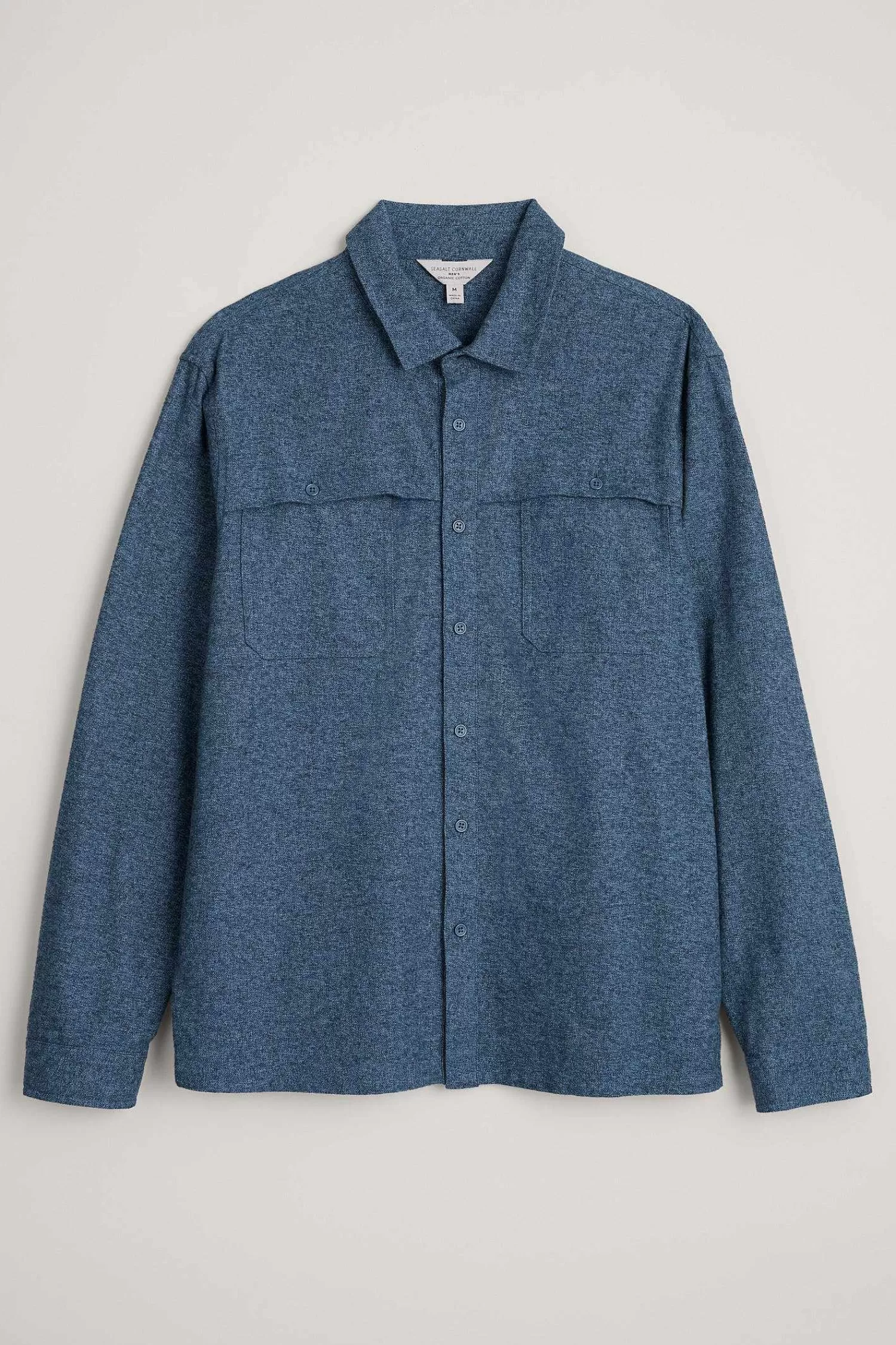 Men Seasalt Cornwall Men'S Chandlery Flannel Overshirt