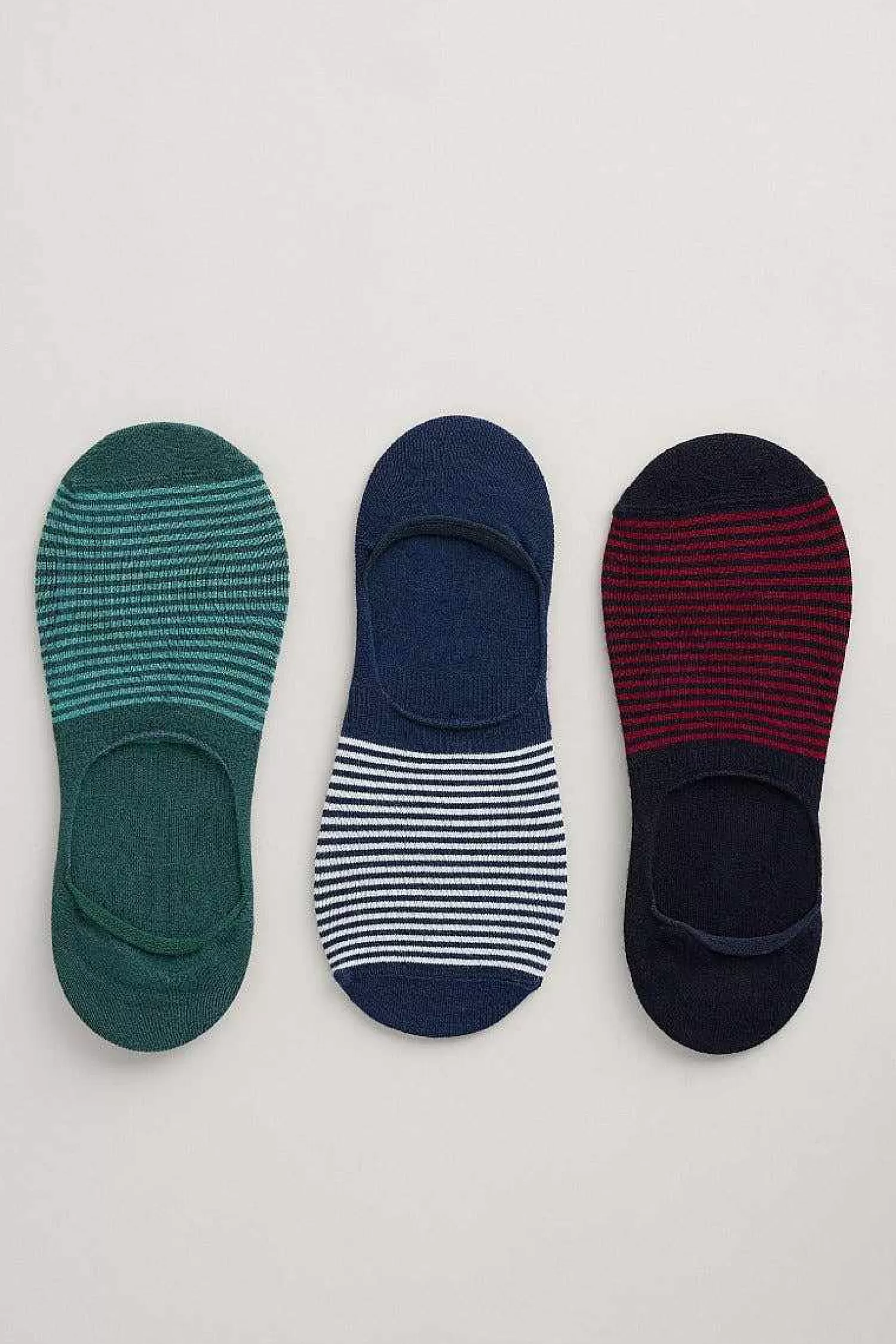 Men Seasalt Cornwall Men'S Everyday Liner Socks Pack Of 3