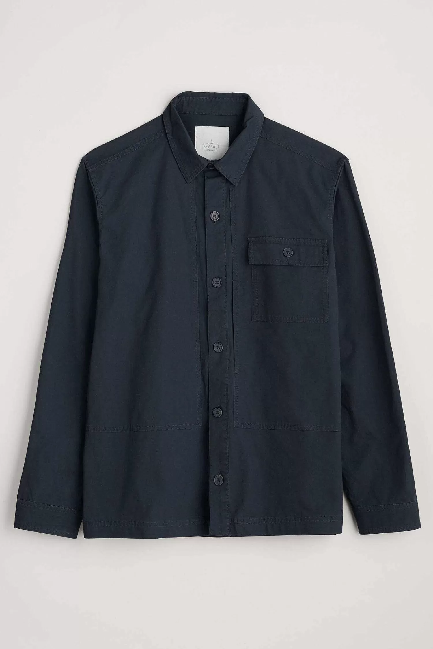 Men Seasalt Cornwall Men'S Foundry Overshirt Jacket