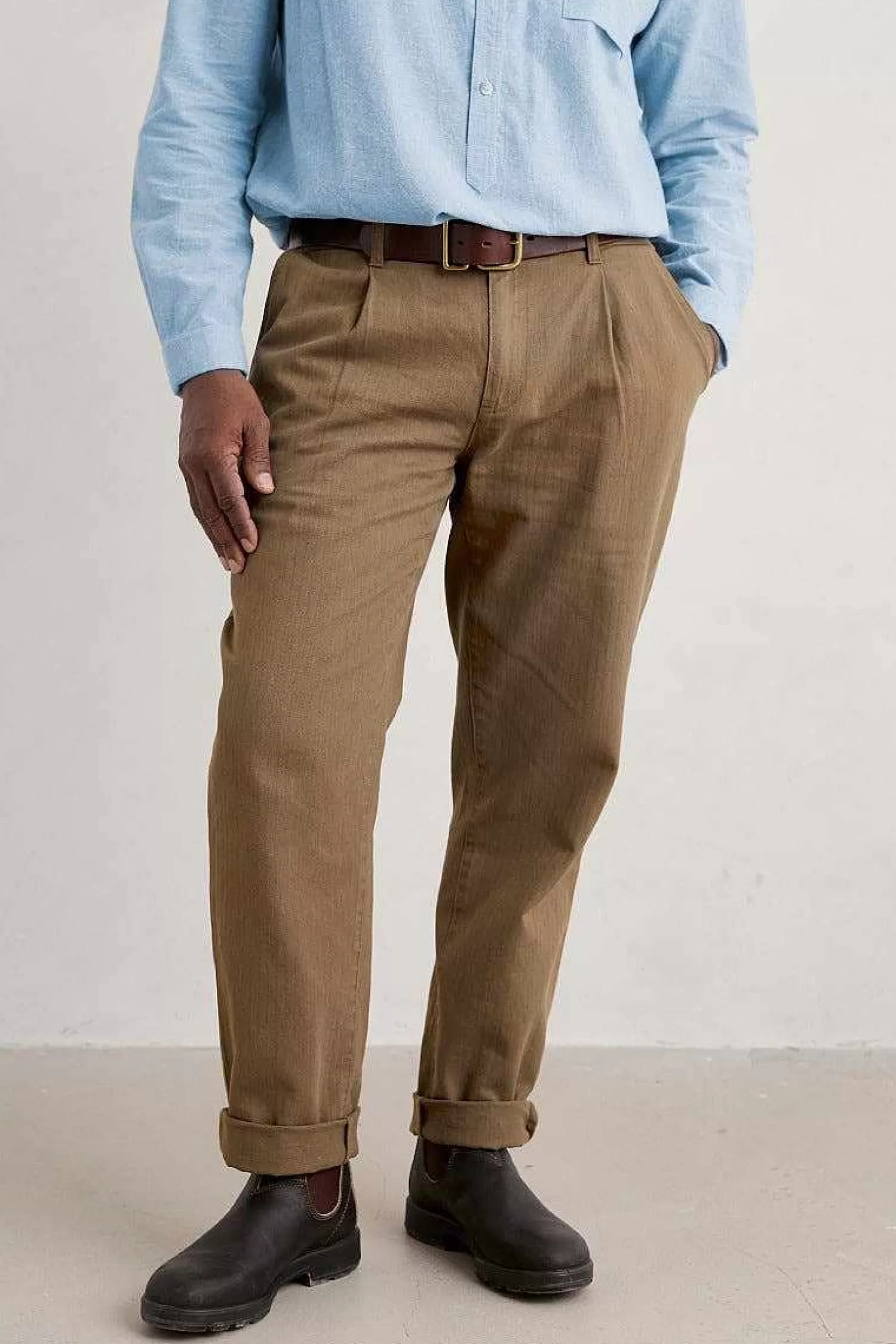 Men Seasalt Cornwall Men'S Helmsman Trouser