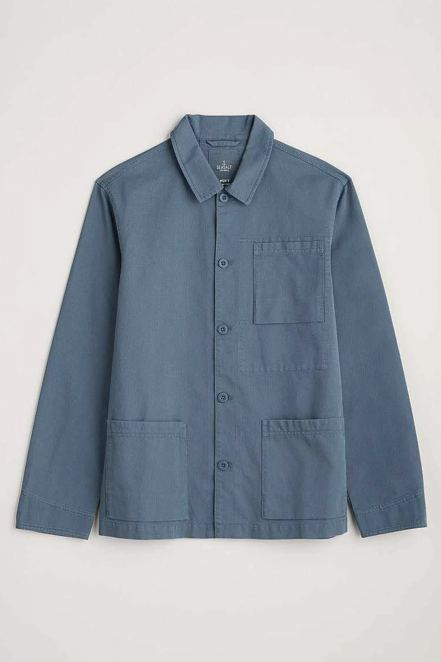 Men Seasalt Cornwall Men'S Organic Cotton Canvas Tompot Jacket