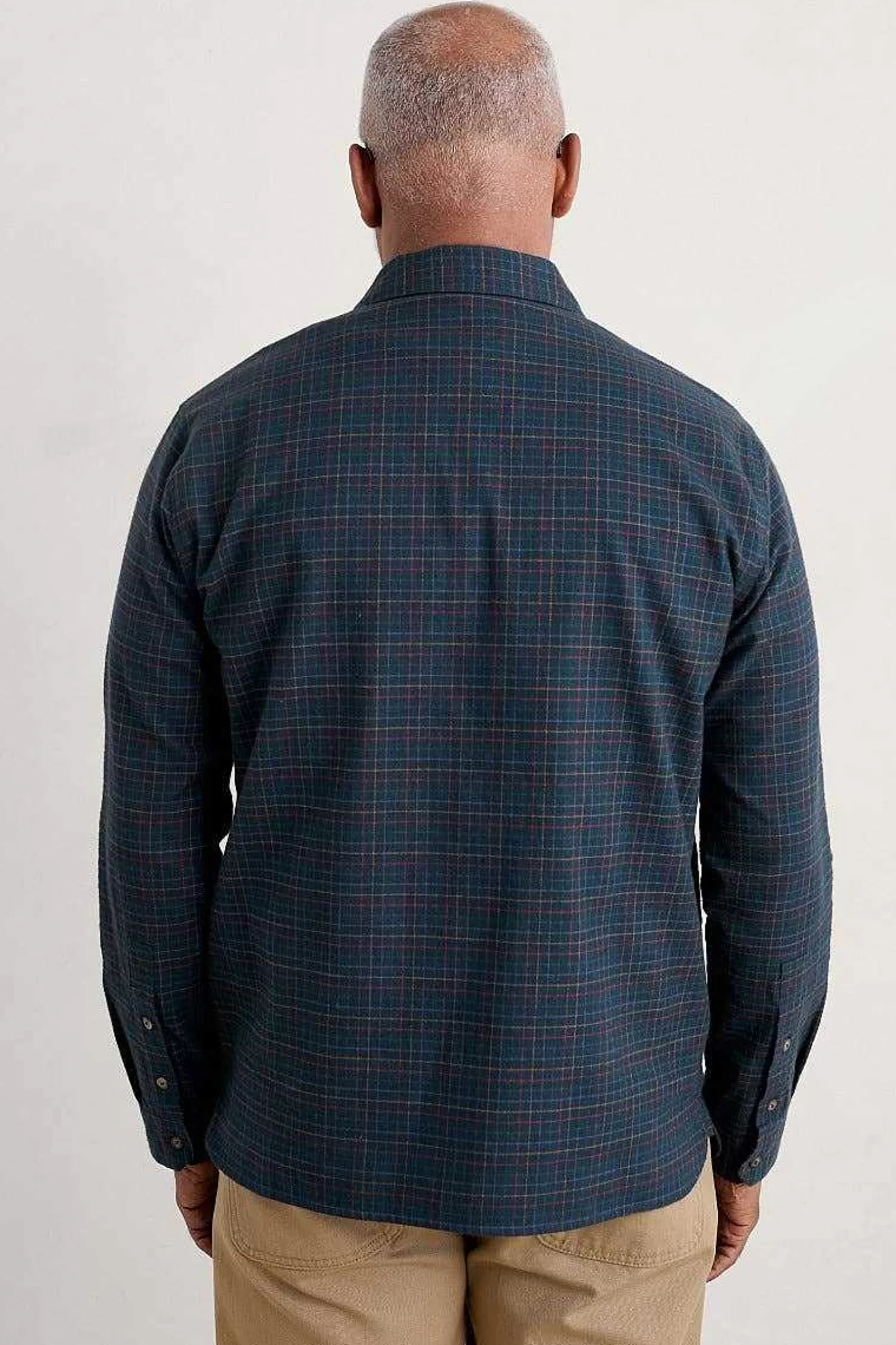 Men Seasalt Cornwall Men'S Organic Cotton Thomas Street Shirt