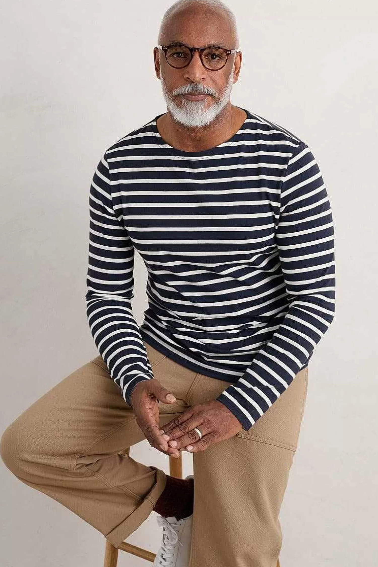 Women Seasalt Cornwall Men'S Sailor Shirt (Gots)