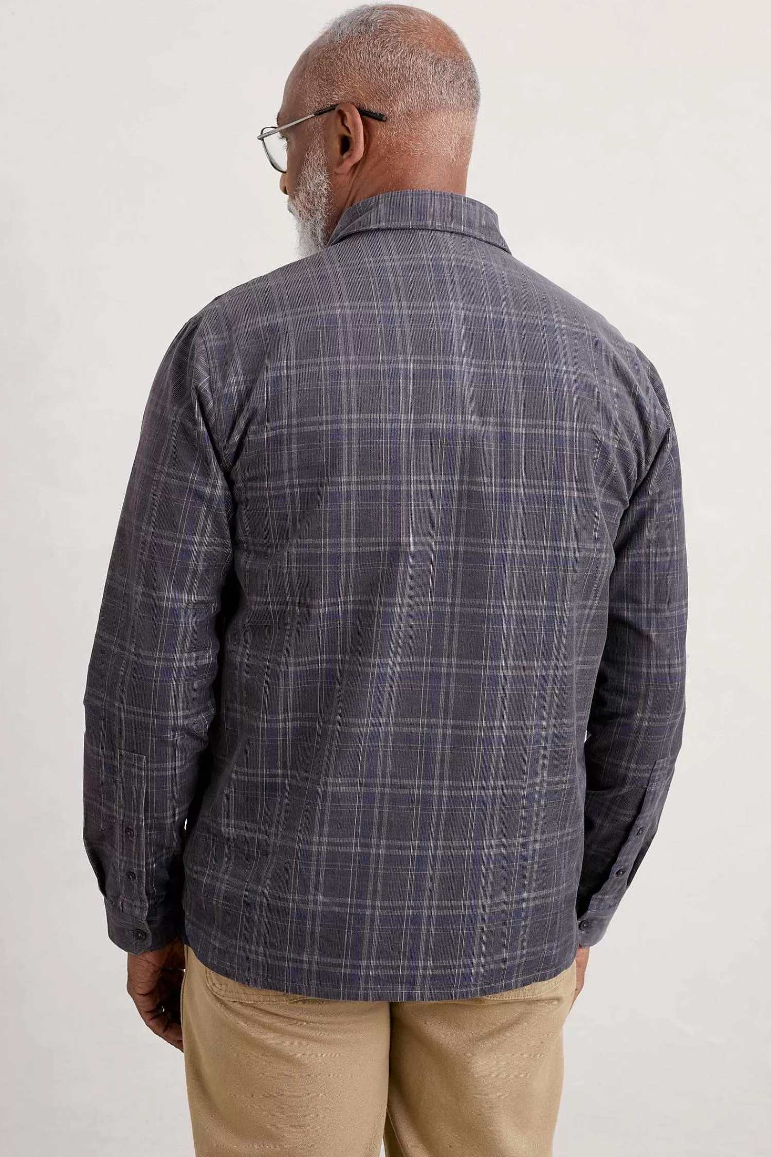 Men Seasalt Cornwall Men'S Shoreman Cord Shirt