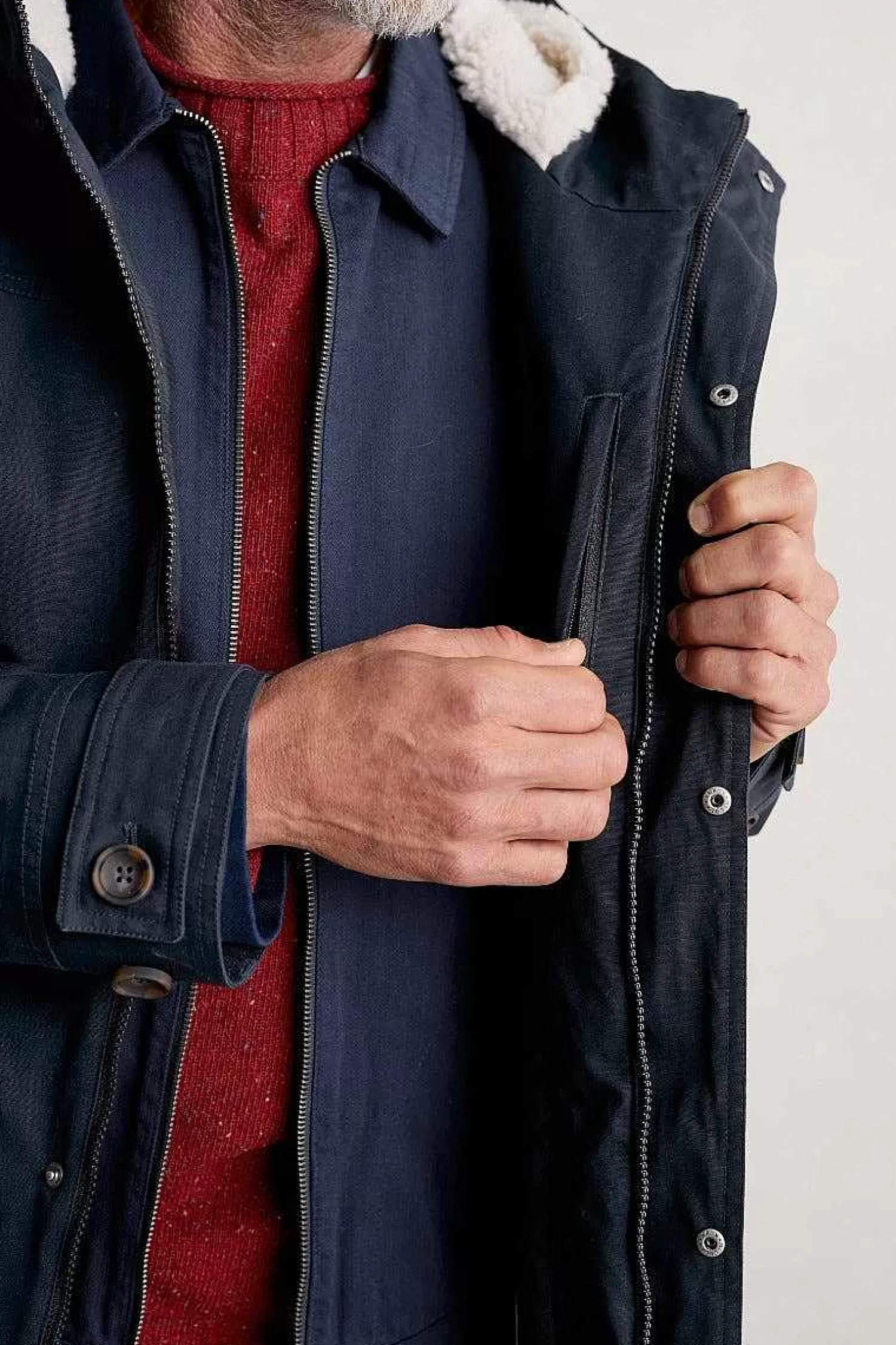 Men Seasalt Cornwall Men'S Tidesman Waterproof Coat