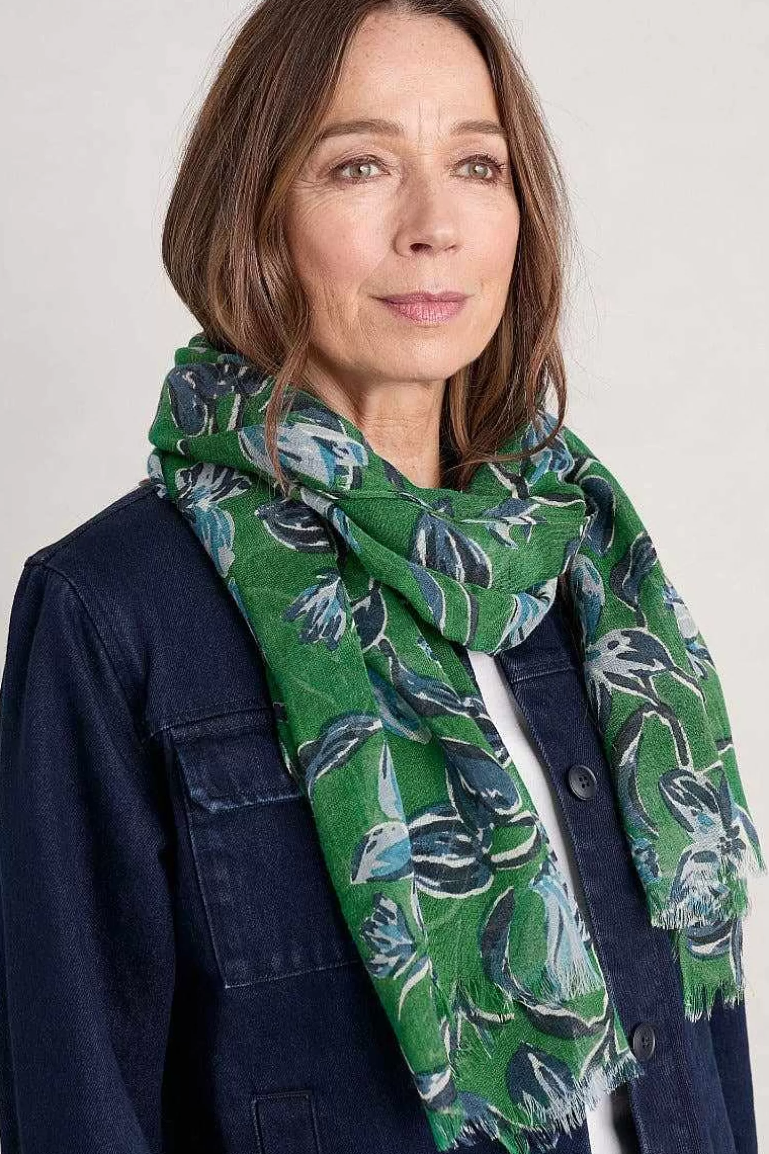 Women Seasalt Cornwall Pretty Printed Scarf