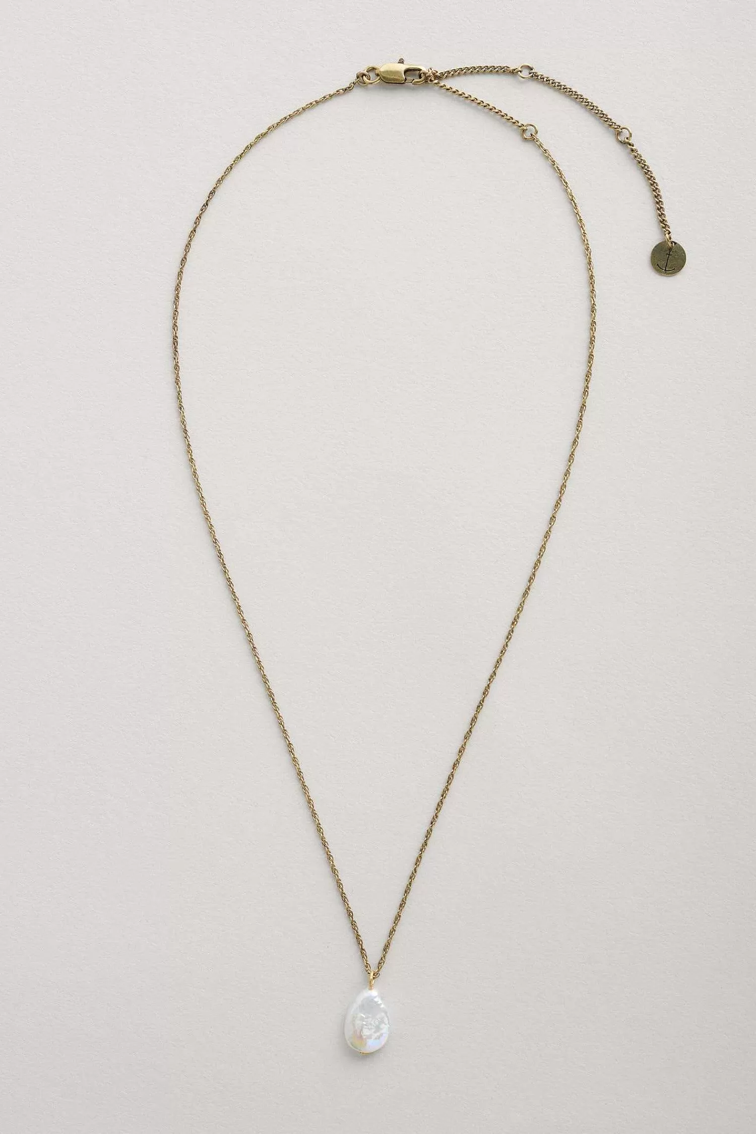 Women Seasalt Cornwall Valency Freshwater Pearl Pendant Necklace