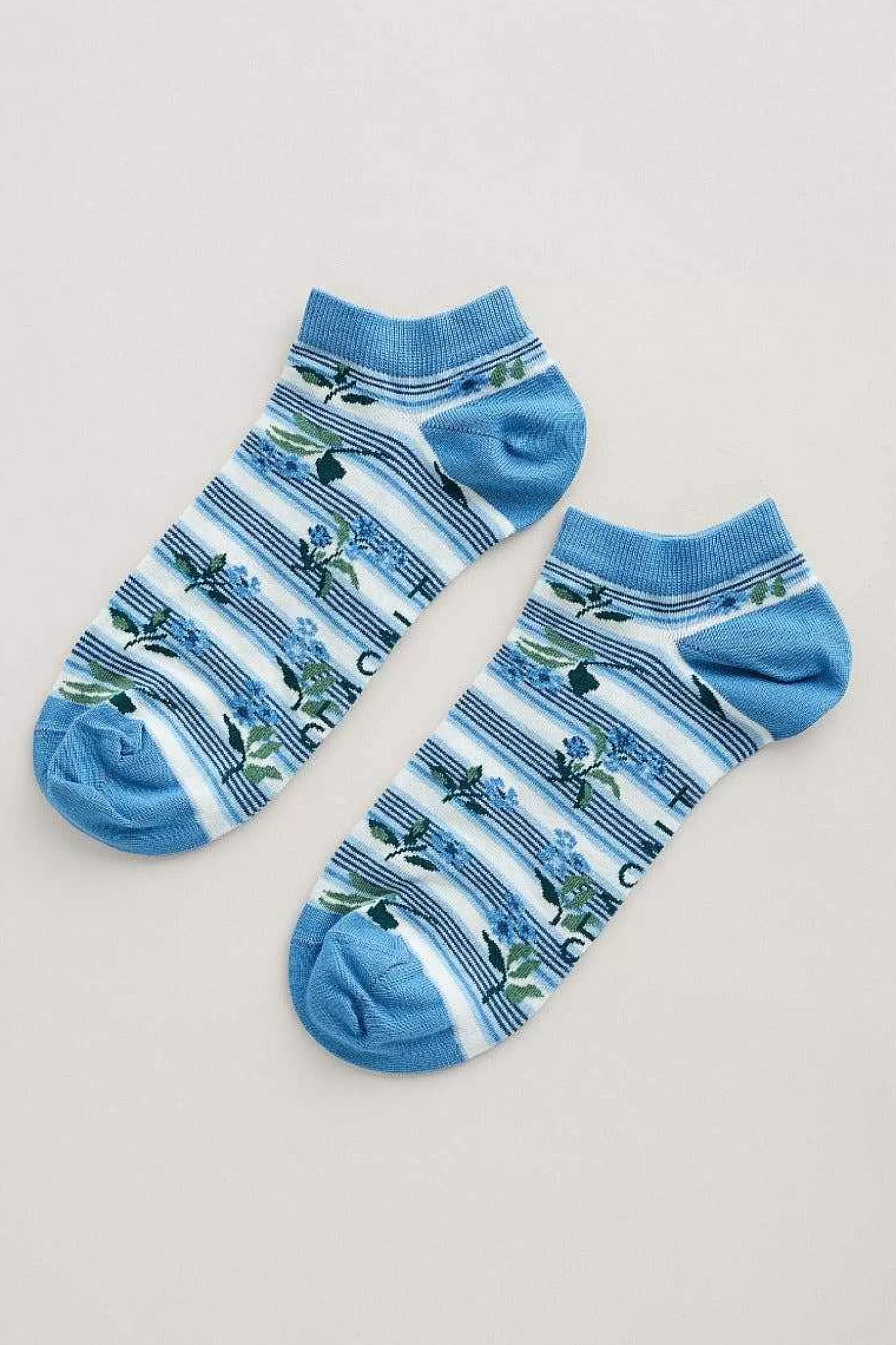 Women Seasalt Cornwall Women'S Arty Organic Cotton Trainer Socks