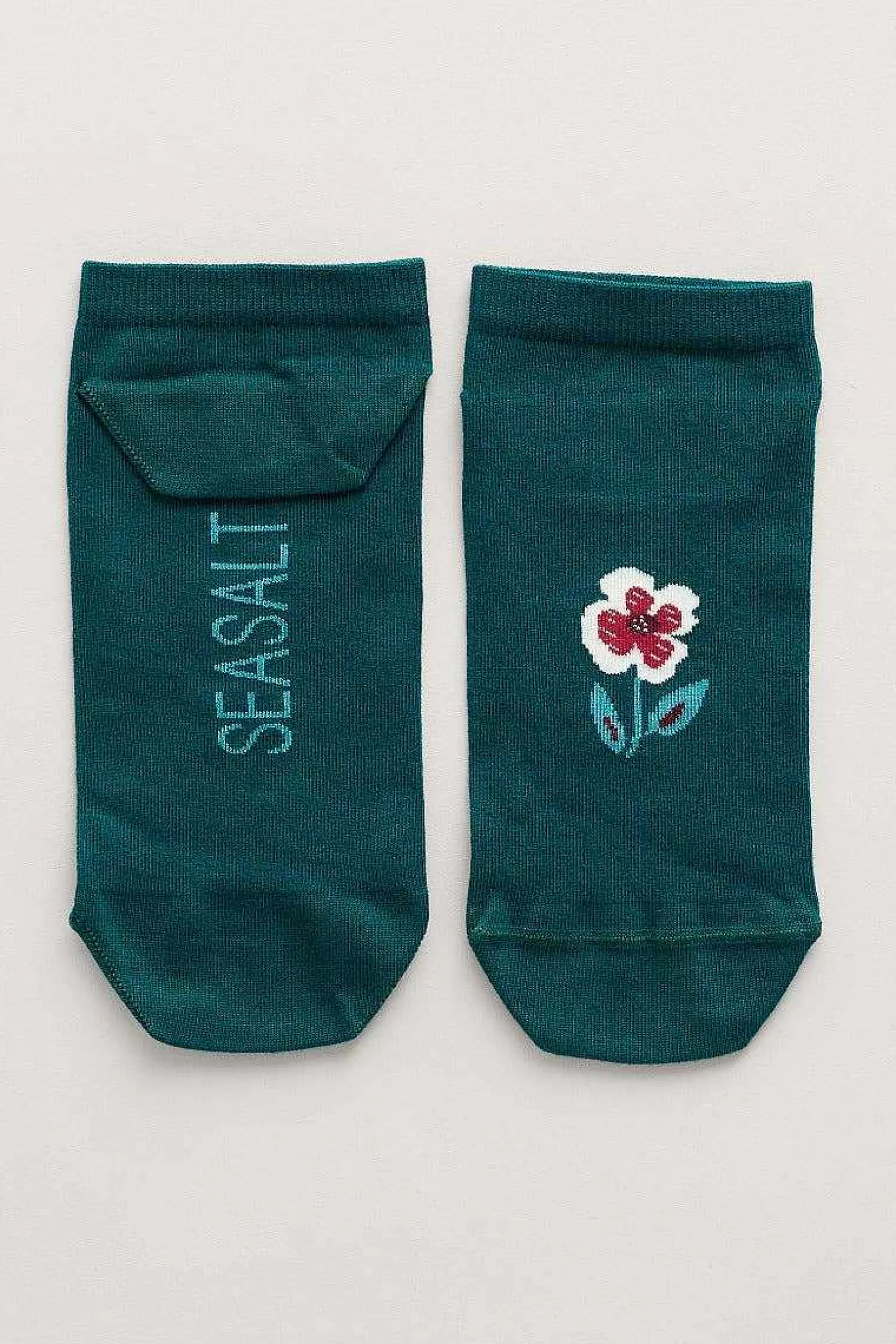 Women Seasalt Cornwall Women'S Arty Organic Cotton Trainer Socks