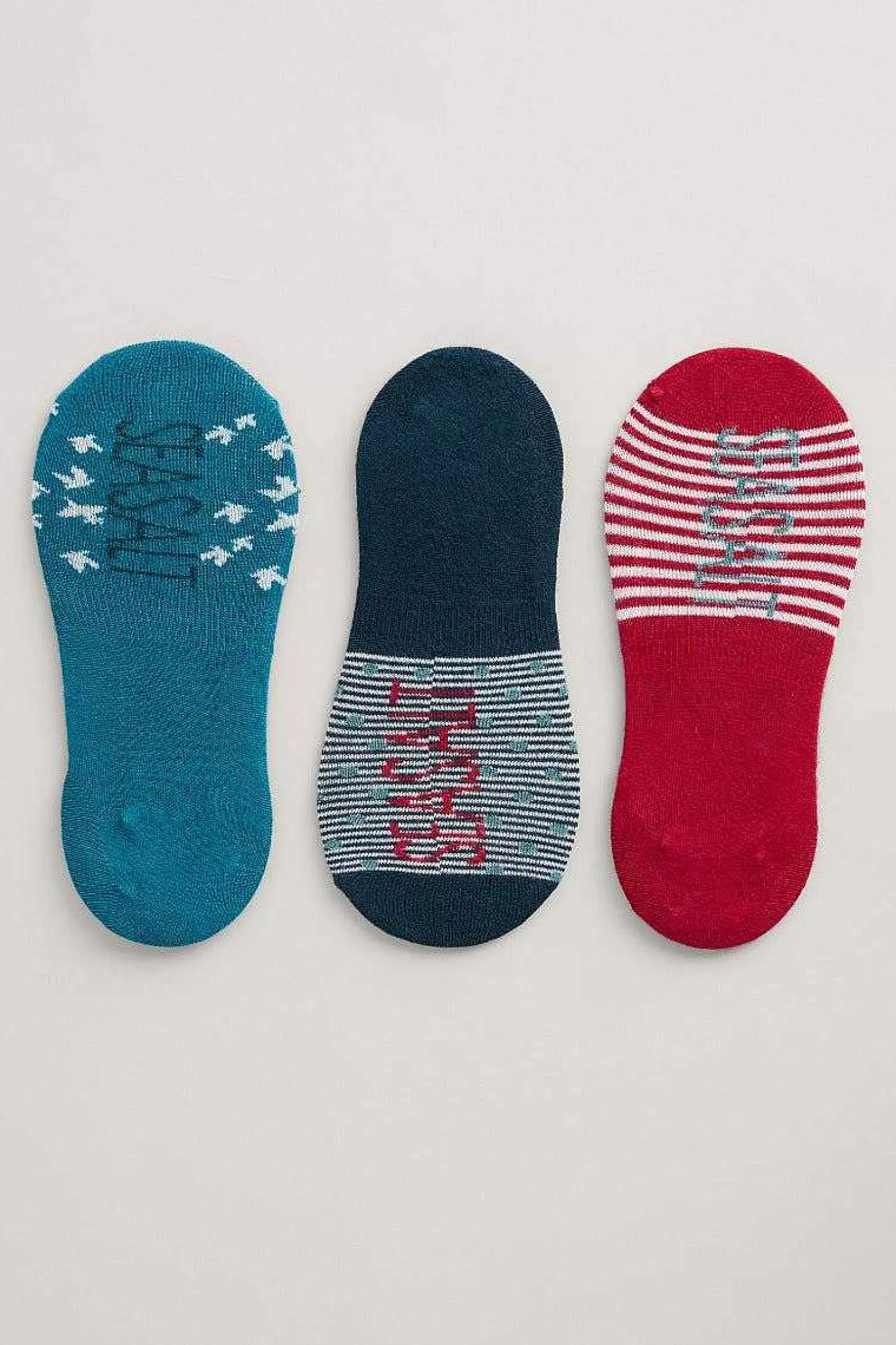Women Seasalt Cornwall Women'S Everyday Liner Socks Pack Of 3